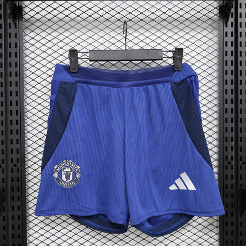 Short Manchester United Extérieur Version Joueur 2024/2025 - Vêtements de sport