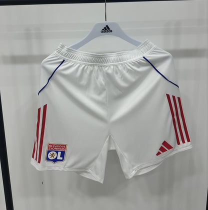 Short Olympique Lyonnais Domicile 2025/2026 - Vêtements de sport