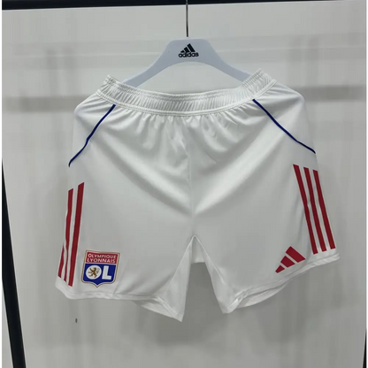 Short Olympique Lyonnais Domicile 2025/2026 - Vêtements de sport