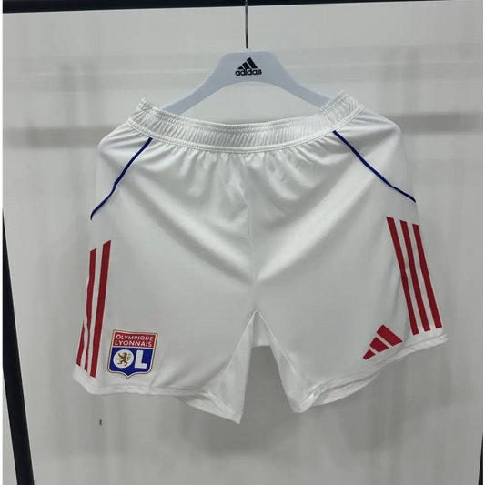 Short Olympique Lyonnais Domicile 2025/2026 - Vêtements de sport
