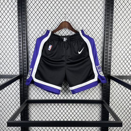 Short Sacramento Kings Noir 24/25 - Vêtements de sport
