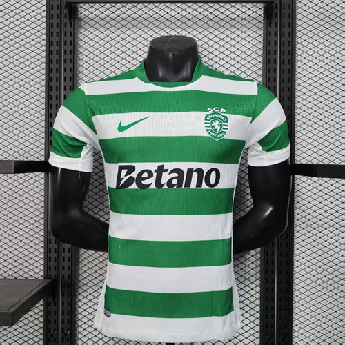Sporting CP Domicile Version Joueur 2025/2026 - Vêtements de sport