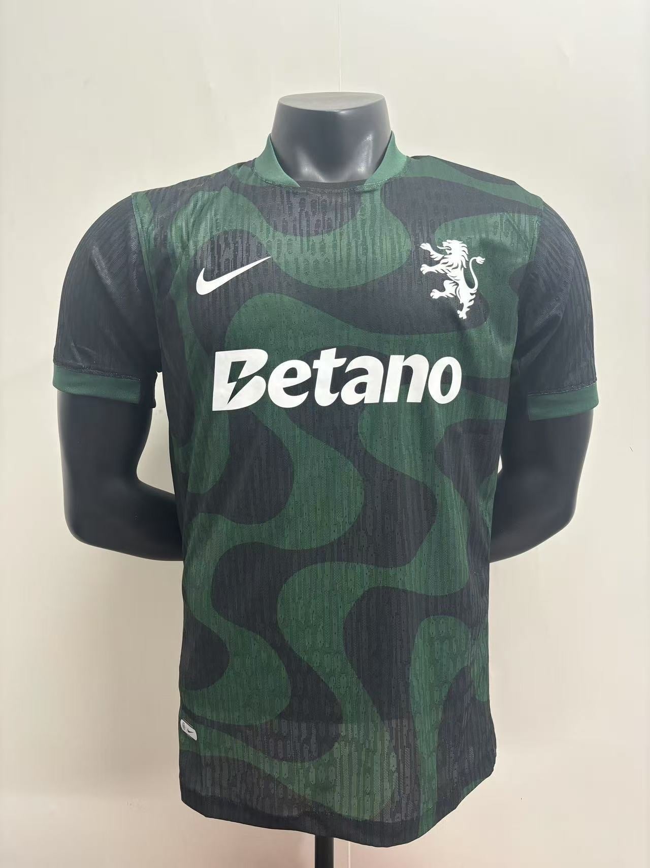 Sporting CP Extérieur 3 Version Joueur 2025/2026 Vêtements de sport