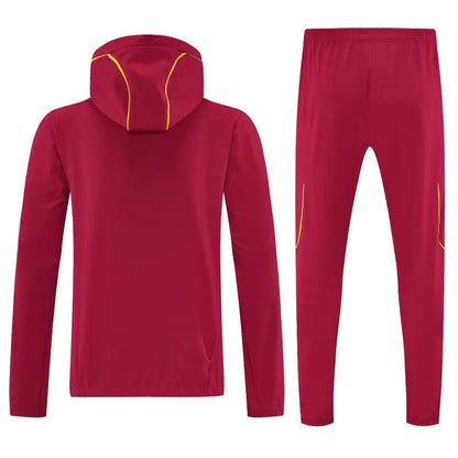 Survêtement A Capuche Coupe-Vent Arsenal Rouge 2026 - Vêtements de sport