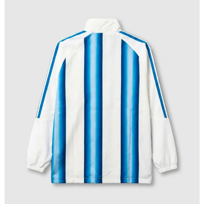 Survêtement Coupe-Vent Argentine Blanc & Rayures Bleues 2026 - Vêtements de sport