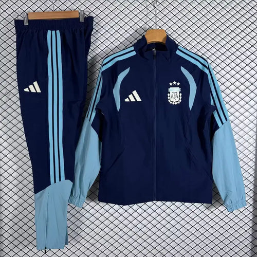 Survêtement Coupe-Vent Argentine Bleu 2026 - Vêtements de sport