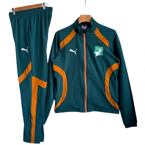 Survêtement Coupe-Vent Cote d’Ivoire Vert 2026 - Vêtements de sport