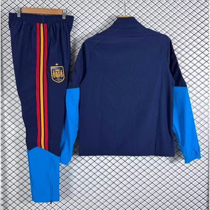 Survêtement Coupe-Vent Espagne Bleu 2026