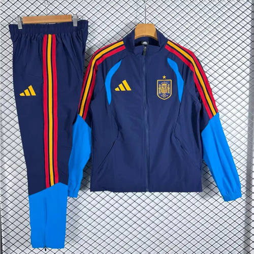 Survêtement Coupe-Vent Espagne Bleu 2026