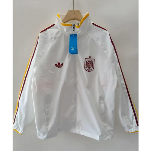 Survêtement Coupe-Vent Espagne Bleu & Blanc 2026