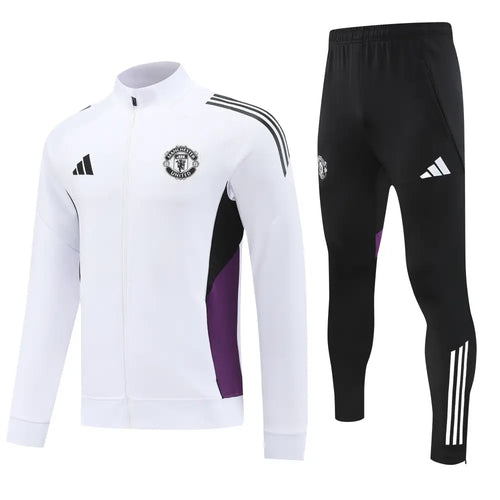 Survêtement de foot blanc Manchester United 2025