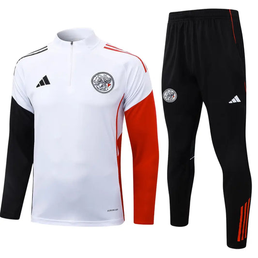 Survêtement Enfant Training Ajax 2025/2026 Blanc