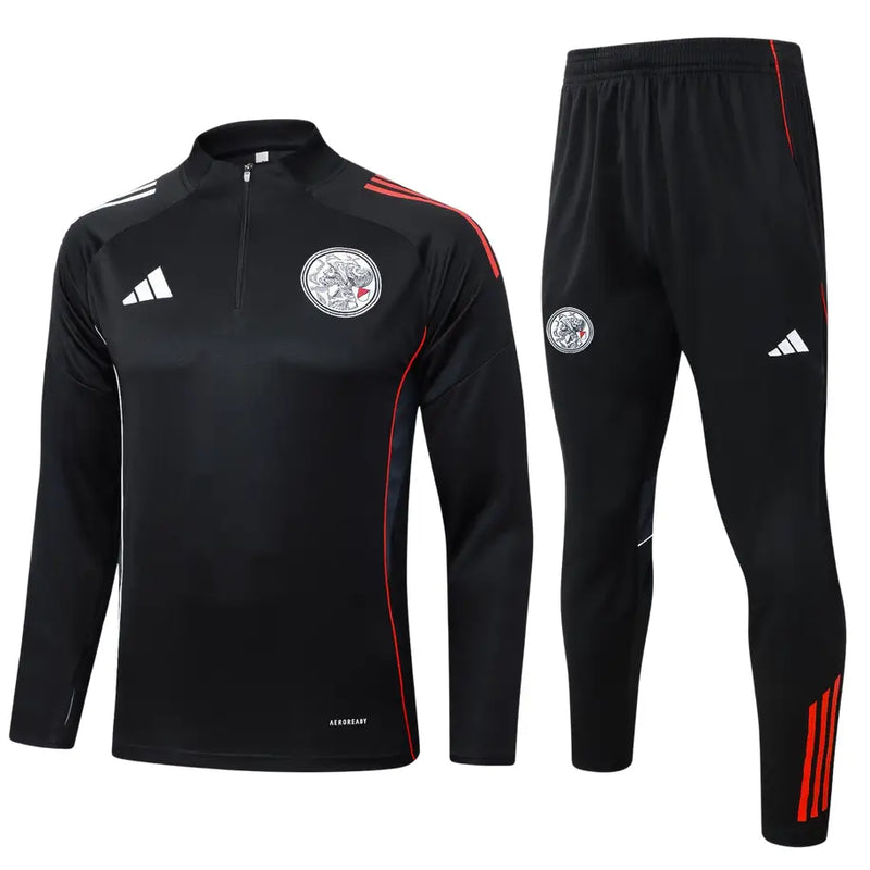 Survêtement Enfant Training Ajax 2025/2026 Noir