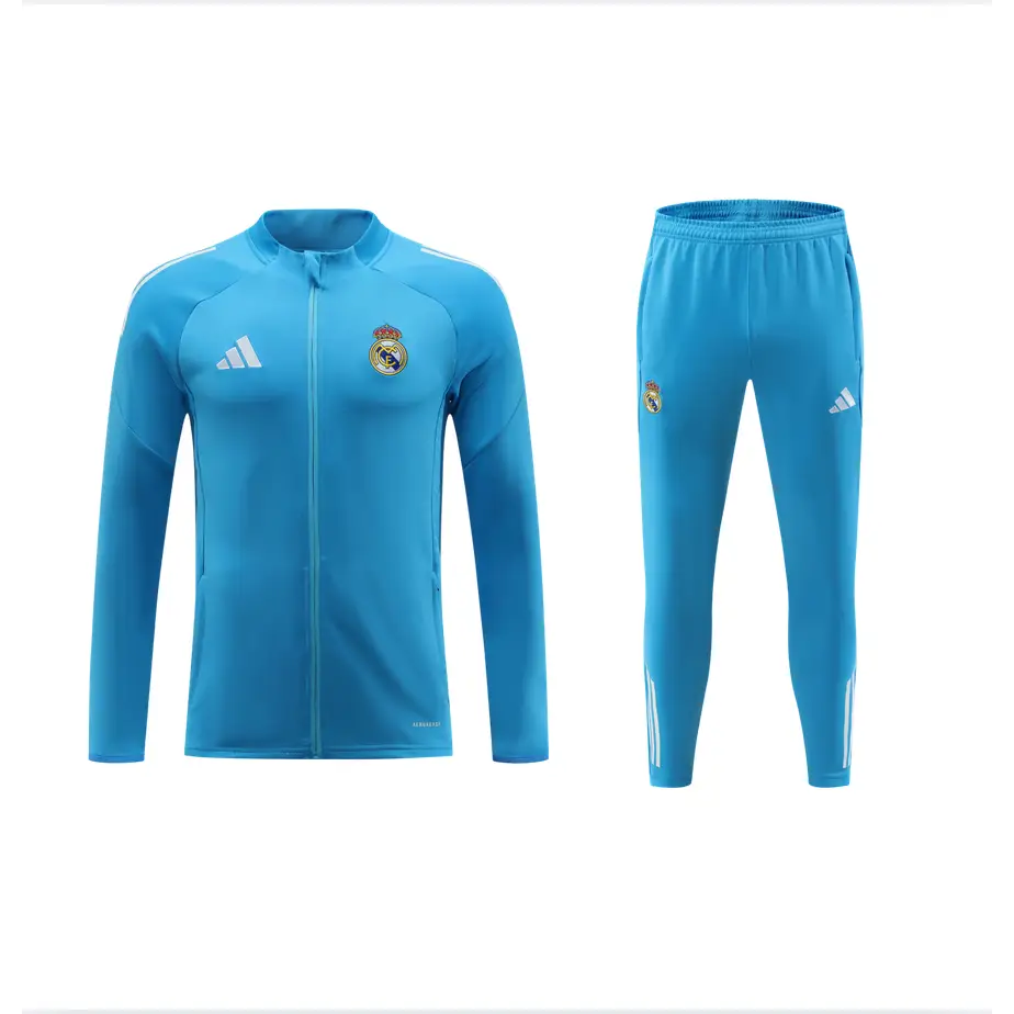 Survêtement Real Madrid bleu ciel 2026