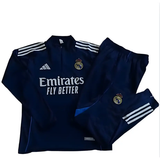 Survêtement Real Madrid bleu marine 2025/2026