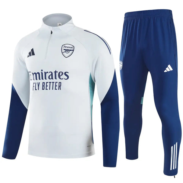 Arsenal Training Tracksuit 2026 White - Elite-Fanstore – ELITE