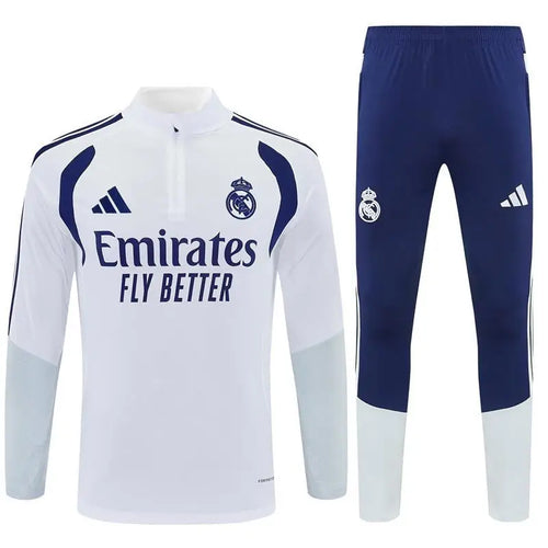 Survêtement Training Real Madrid blanc 2026/2027