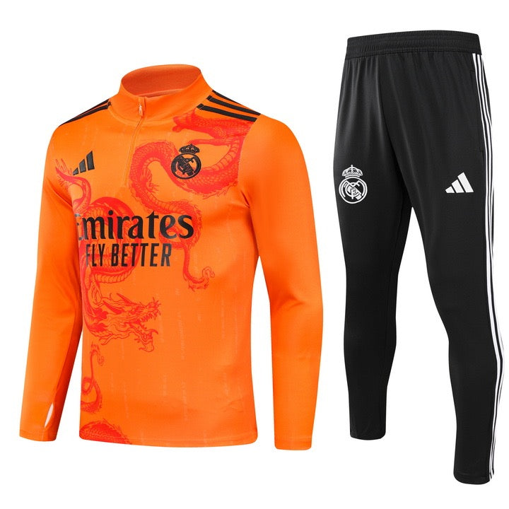 Ensemble Training Real Madrid Y-3 Yamamoto Orange 2024/2025 - S