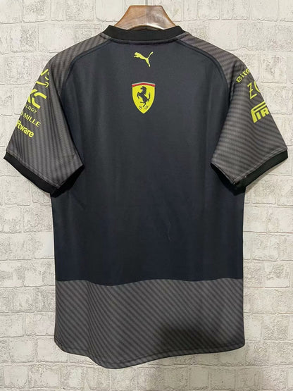 T shirt ferrari F1 noir - Vêtements de sport