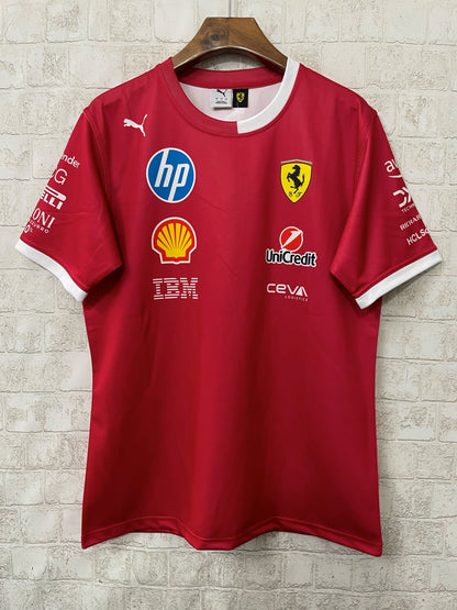 T shirt ferrari F1 rouge - Vêtements de sport