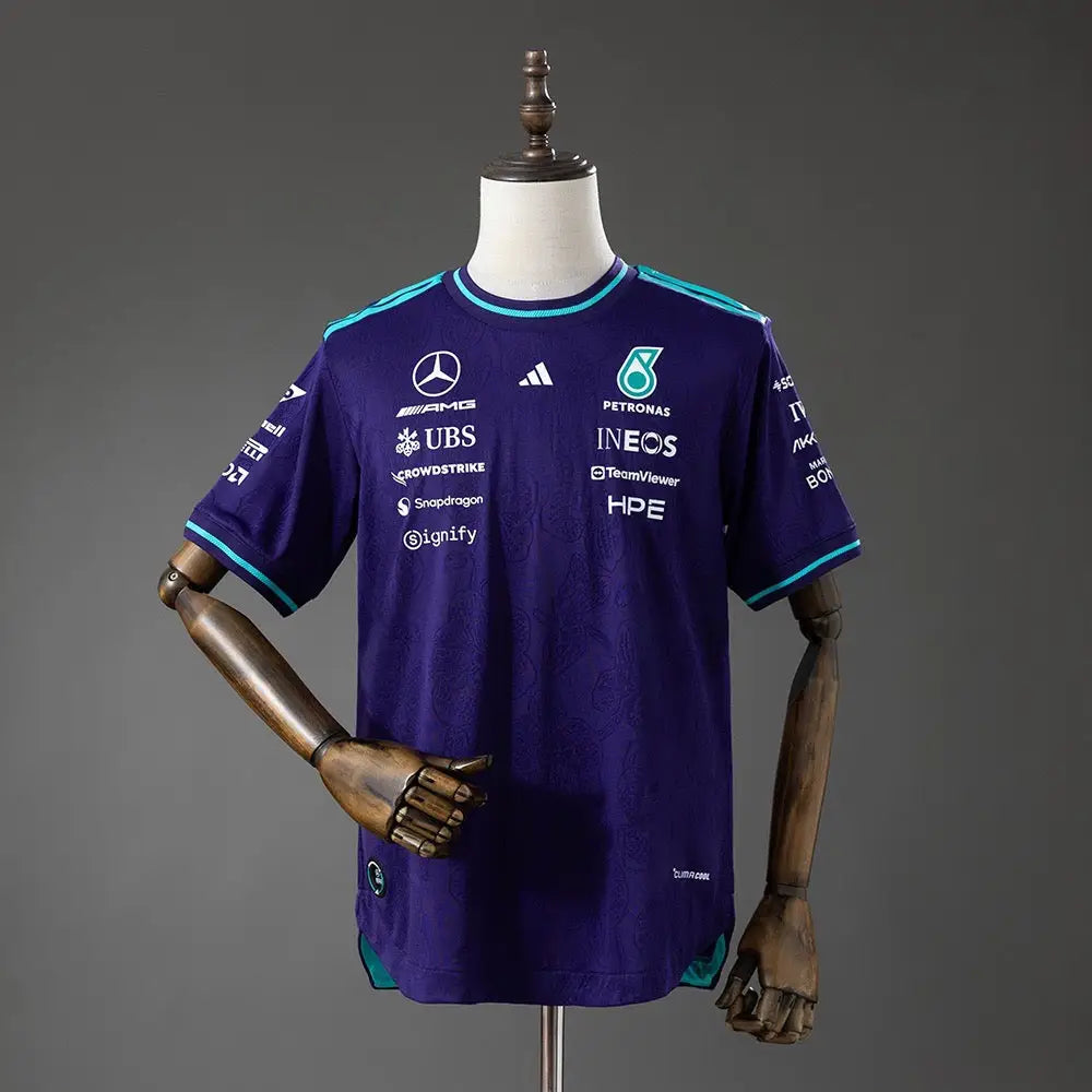 T shirt mercedes AMG 2026/2027 - Vêtements de sport