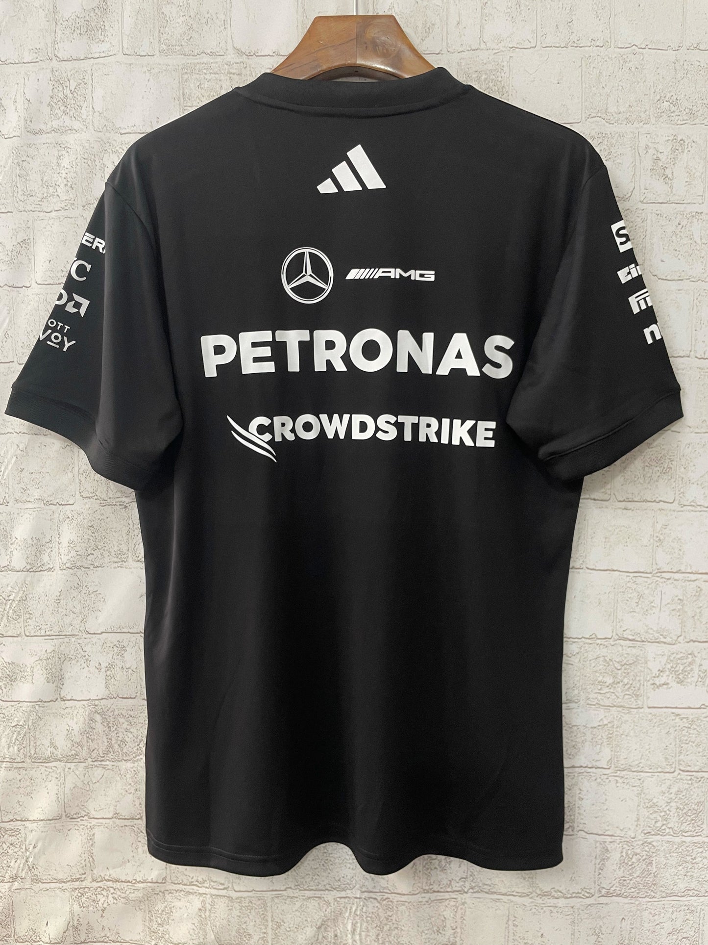 T shirt mercedes noir - Vêtements de sport