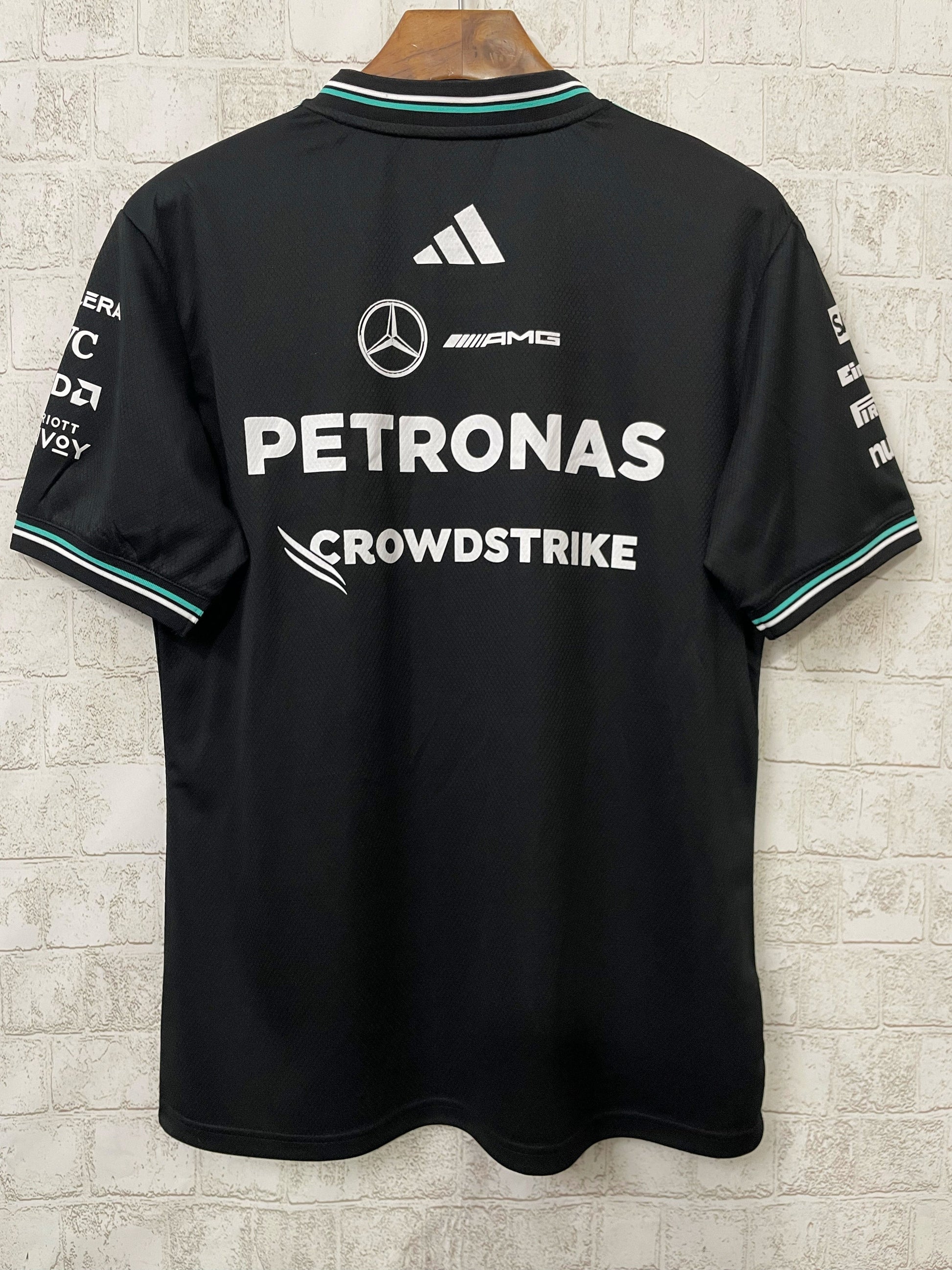 T shirt mercedes noir - Vêtements de sport