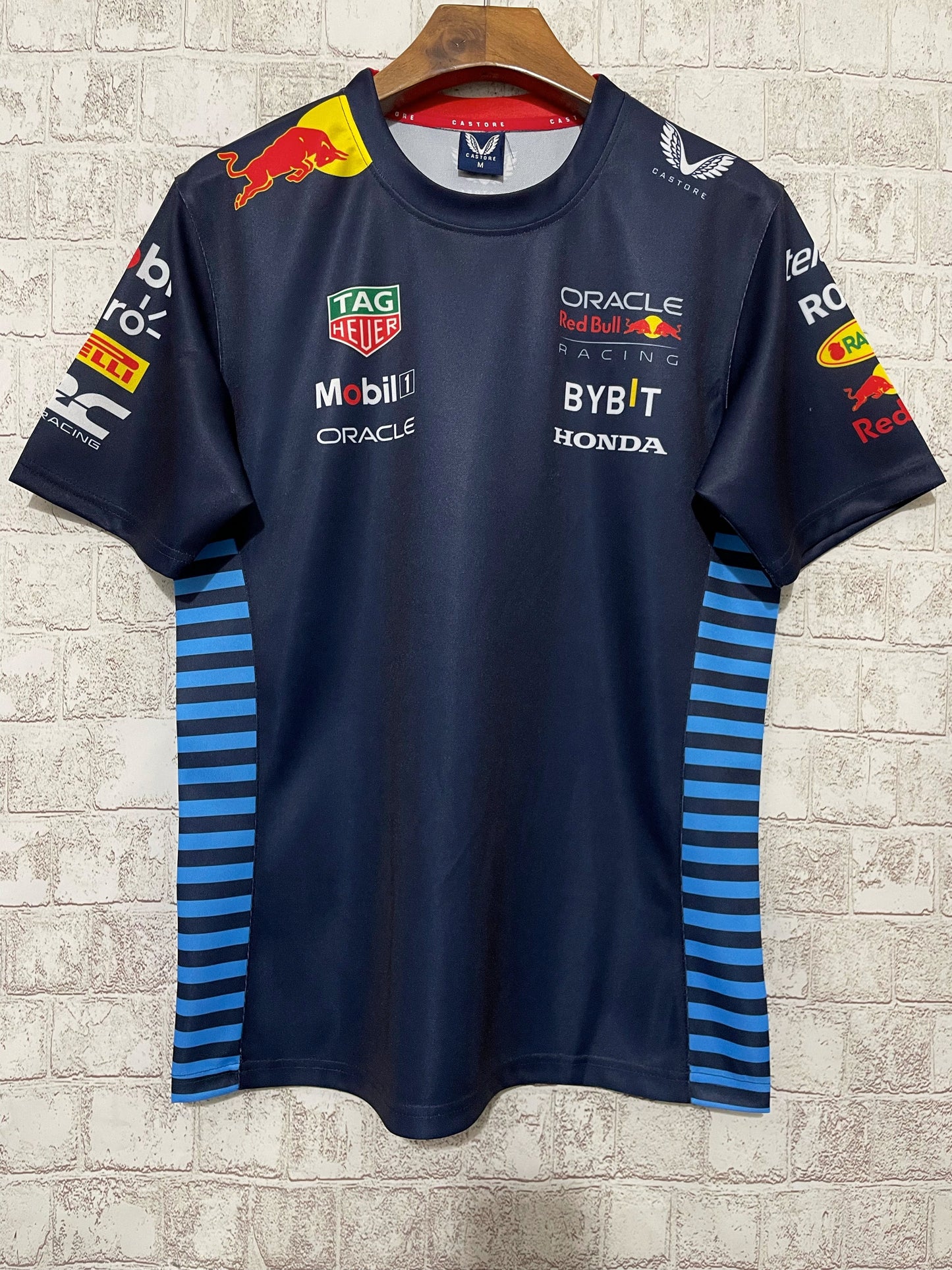 T shirt Redbull F1 bleu - Vêtements de sport