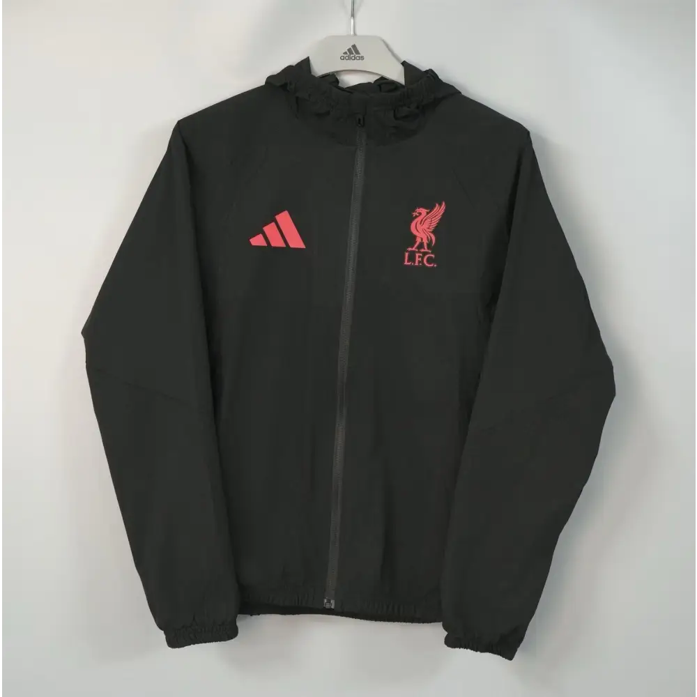 Veste A Capuche Coupe-Vent Liverpool 2026/2027 Noir
