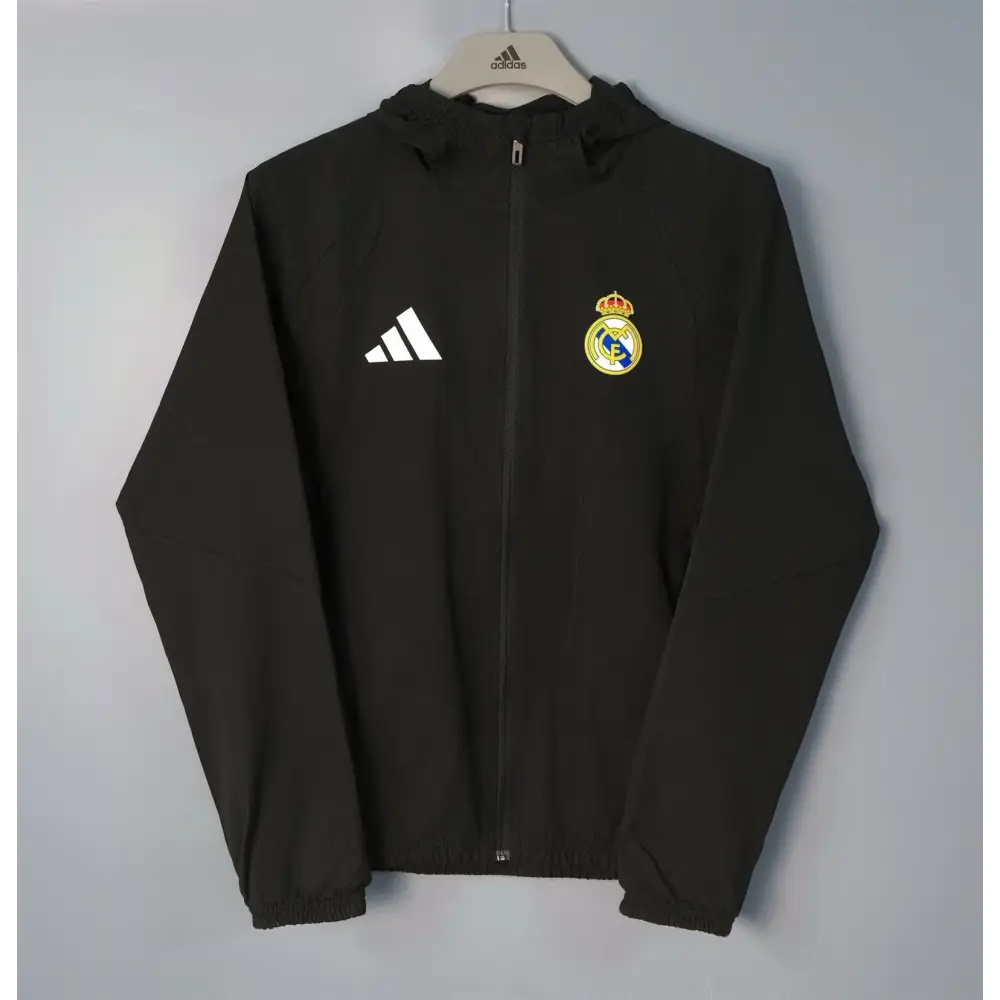 Veste A Capuche Coupe-Vent Real madrid 2026/2027 - Vêtements de sport