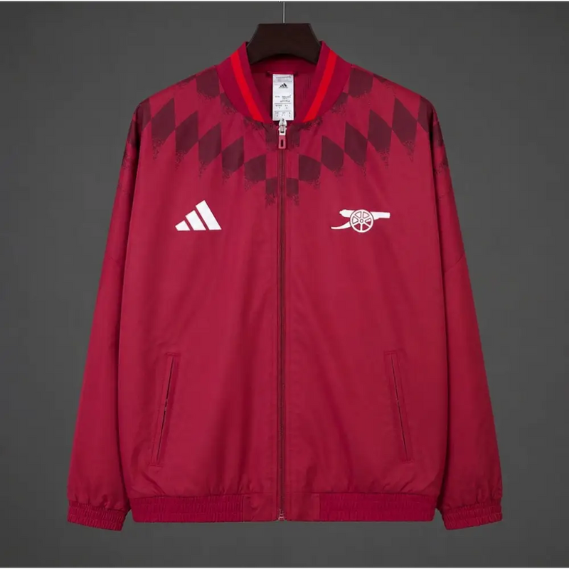 Veste Coupe-Vent Arsenal Rouge 2026/2027