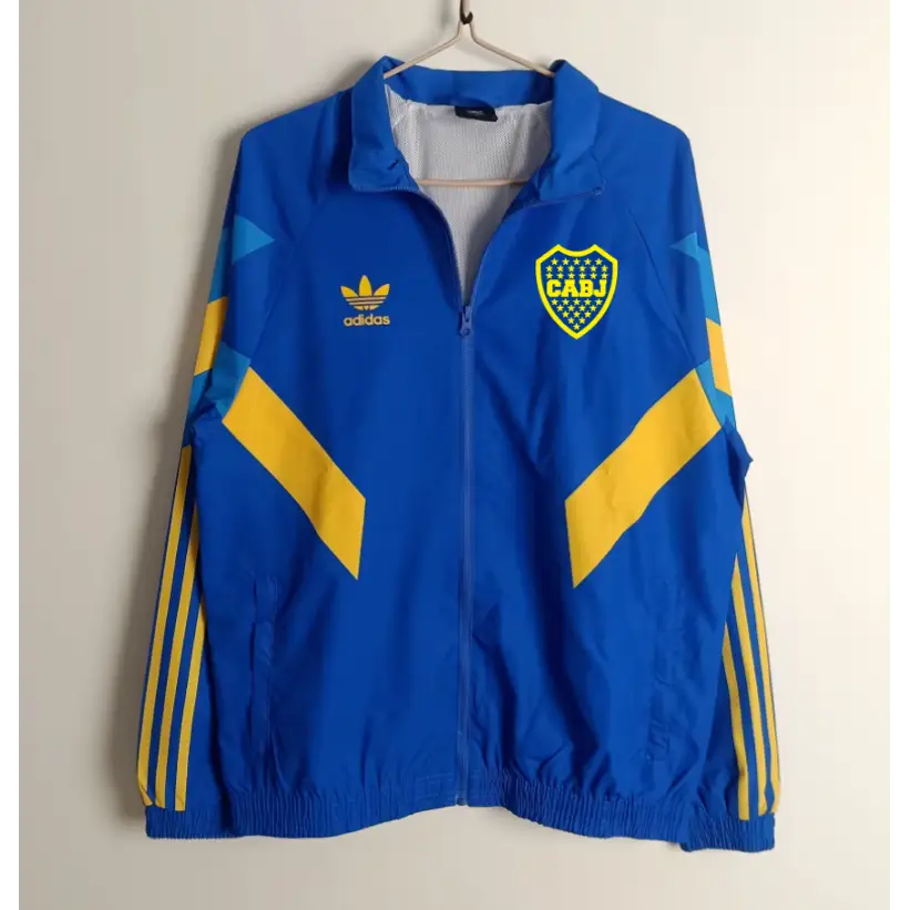 Veste Coupe-Vent Boca Junior Bleu 2026 - Vêtements de sport