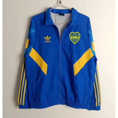 Veste Coupe-Vent Boca Junior Bleu 2026 - Vêtements de sport