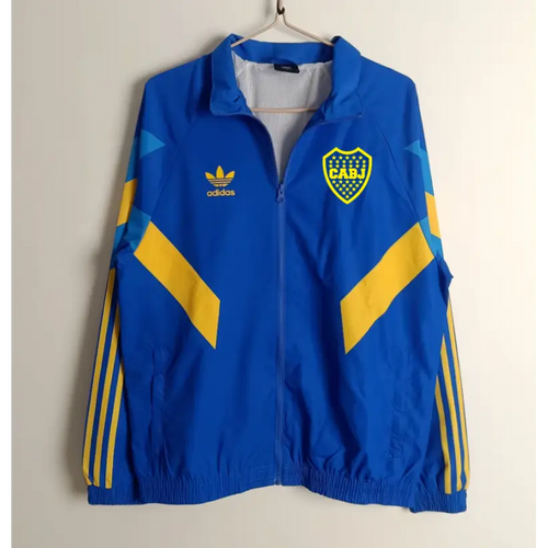 Veste Coupe-Vent Boca Junior Bleu 2026 - Vêtements de sport