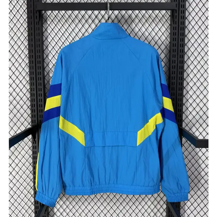 Veste Coupe-Vent Boca Junior Bleu Clair 2026 - Vêtements de sport