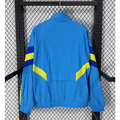 Veste Coupe-Vent Boca Junior Bleu Clair 2026 - Vêtements de sport