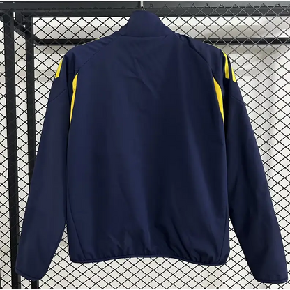 Veste Coupe-Vent Boca Junior Bleu Foncé 2026 - Vêtements de sport