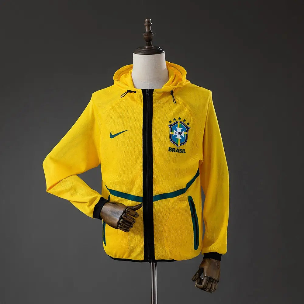 Veste Coupe-Vent Brésil 2026/2027 Domicile - Vêtements de sport