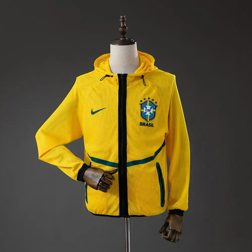 Veste Coupe-Vent Brésil 2026/2027 Domicile - Vêtements de sport