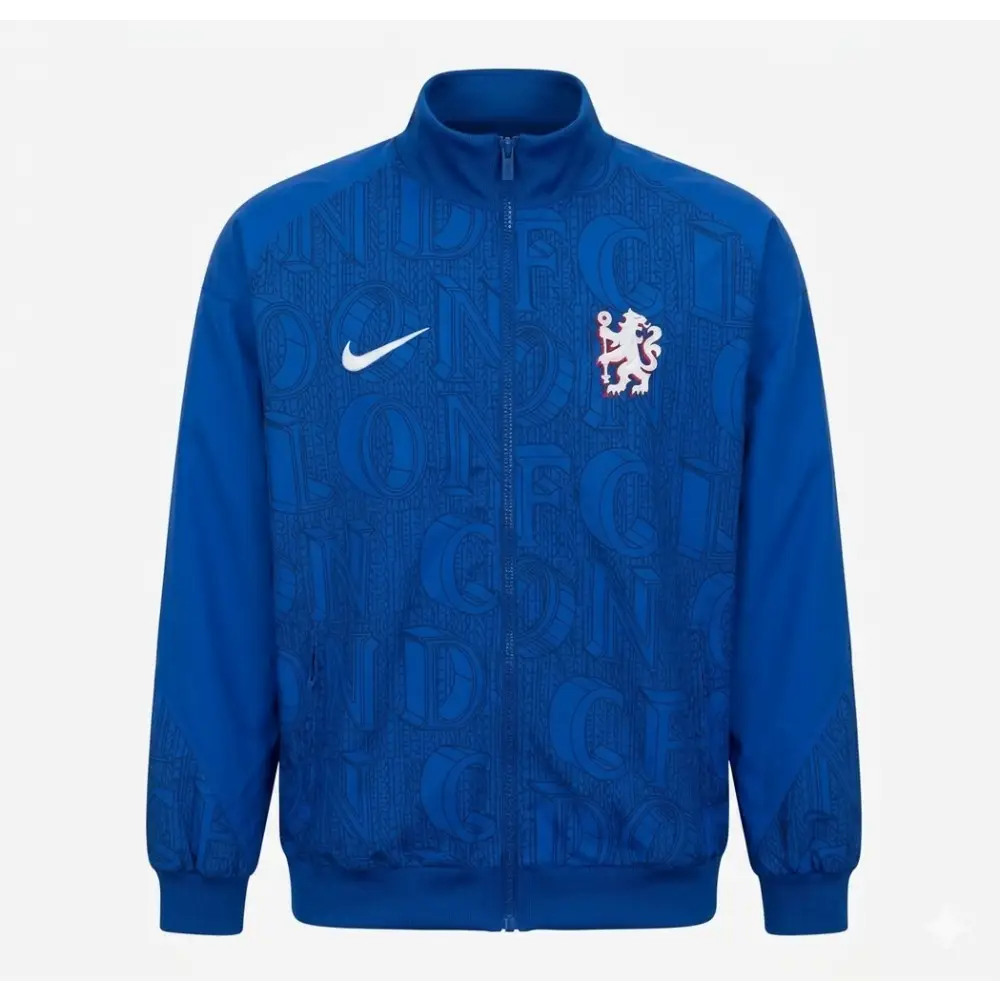 Veste Coupe-Vent Chelsea Bleu 2026 - Vêtements de sport