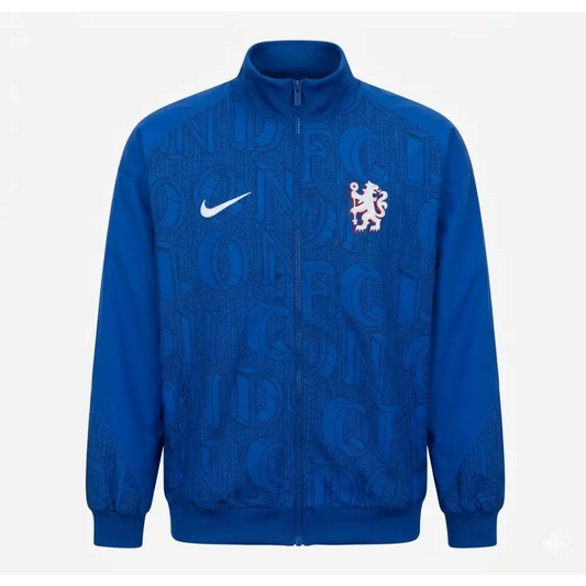 Veste Coupe-Vent Chelsea Bleu 2026 - Vêtements de sport