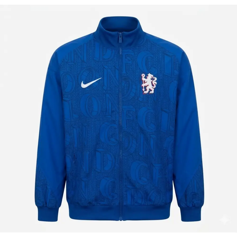 Veste Coupe-Vent Chelsea Bleu 2026 - Vêtements de sport