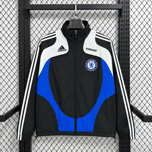 Veste Coupe-Vent Chelsea Retro Noir - Vêtements de sport