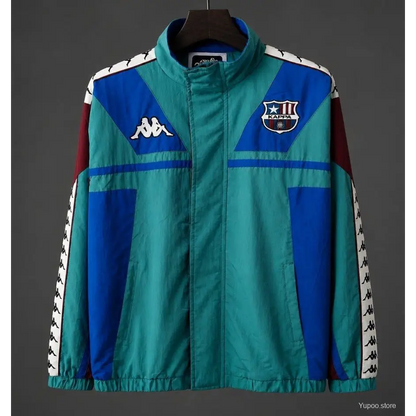 Veste Coupe-Vent FC Barcelone Retro - Vêtements de sport