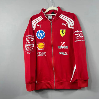 Veste Coupe-Vent Ferrari 2026/2027 Rouge