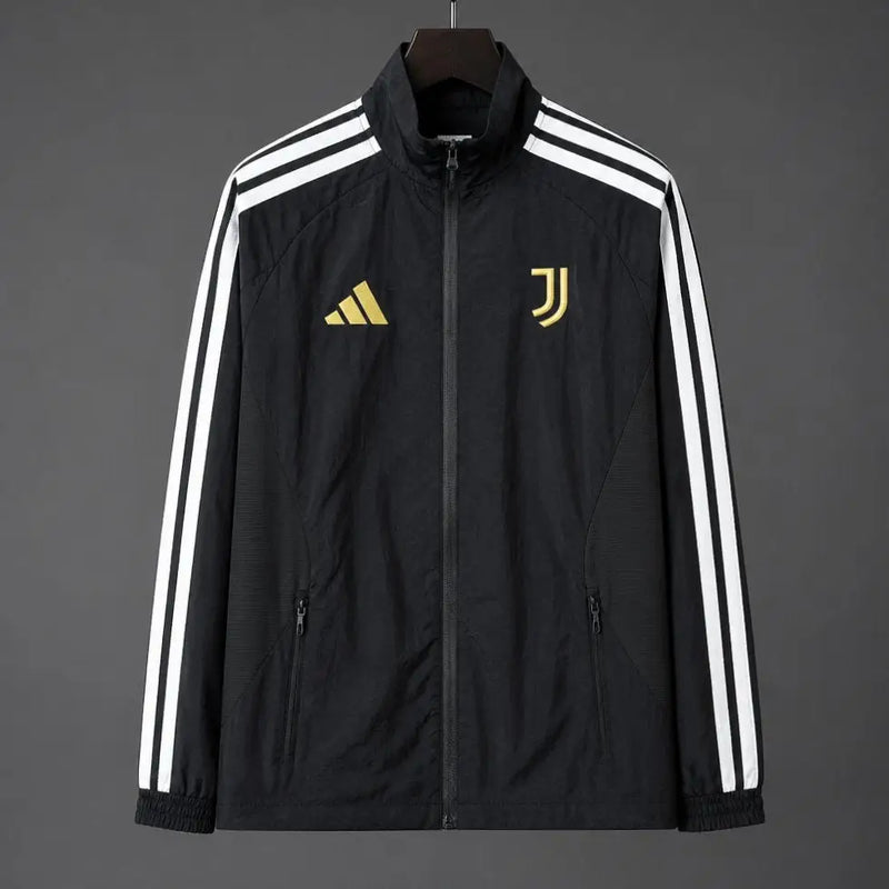 Veste Coupe-Vent Juventus 2026/2027 Noir - Vêtements de sport
