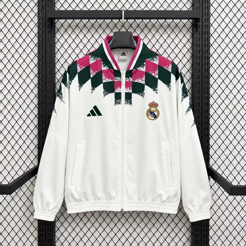 Veste Coupe-Vent Real Madrid Domicile 2026/2027 Pré Match - Vêtements de sport