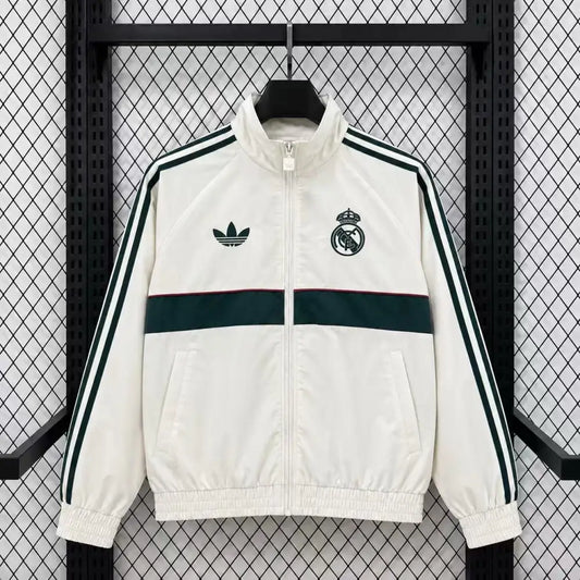 Veste Coupe-Vent Real Madrid Domicile 2026/2027 - Vêtements de sport