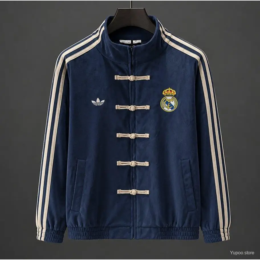 Veste Coupe-Vent Real Madrid Retro - Vêtements de sport
