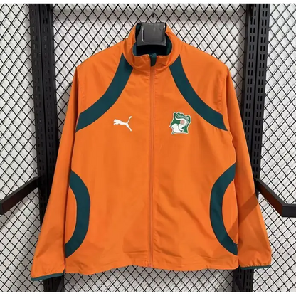 Veste Coupe-Vent Réversible Cote d’Ivoire 2026 - Vêtements de sport